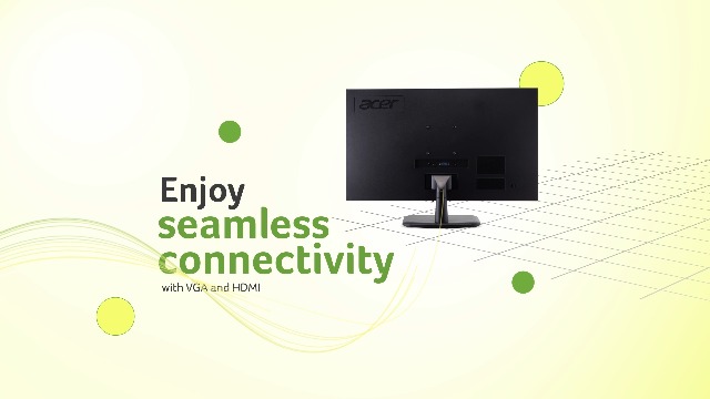 Acer EK240Y H 23.8 Inch (60.4 cm) Full HD (1920x1080) VA