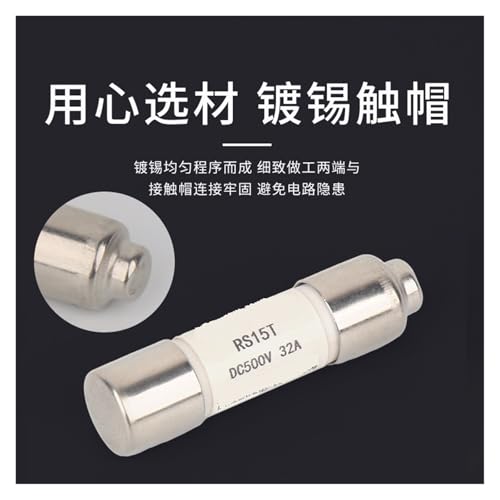 Fusible rapide 63A DC 500V haute performance pour boîtier de jonction