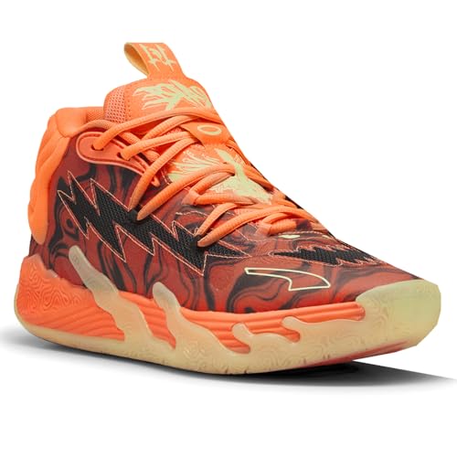 PUMA Mens Mb.03 Halloween Basketball Sneakers Shoes - Orange2
