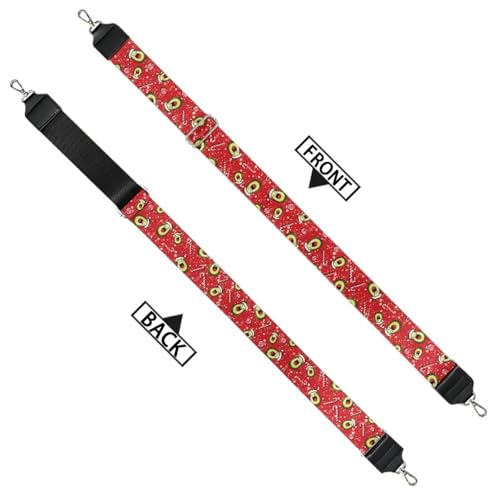 Image of Jeiento Wide Purse Strap Wide Shoulder Strap Adjustable Replacement Belt Soft Guitar Shoulder Straps for Women Girls Gifts
