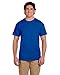 FOL Men's 5 oz. HD Cotton T-Shirt-ROYAL/WHITE-XL-4 Pack