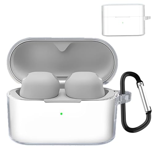 TOORQR For Sony WF-1000XM6 �P�[�X �J�o�[ �\�j�[ WF-1000 XM6 TPU�f�� �P�[�X �ی�J�o�[ �h�� �h�o �����h�~ �L�Y�h�~ �S�ʕی� �y�� �J���r�i�t��(�N���A)