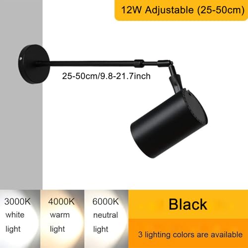 Aplique de pared extensible sin parpadeo para evitar la fatiga visual en casa 2