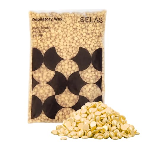 SELAS Wachsperlen Gold 800g – Warmwachs Perlen für Haarentfernung | Enthaarungswachs & Wachs Haarentfernung Perlen für Gesicht, Körper & sensible Haut | Für Waxing, Wax Warmer & Wachsgerät SELAS Wachsperlen Gold 800g – Warmwachs Perlen für Haarentfernung | Enthaarungswachs & Wachs Haarentfernung Perlen für Gesicht, Körper & sensible Haut | Für Waxing, Wax Warmer & Wachsgerät