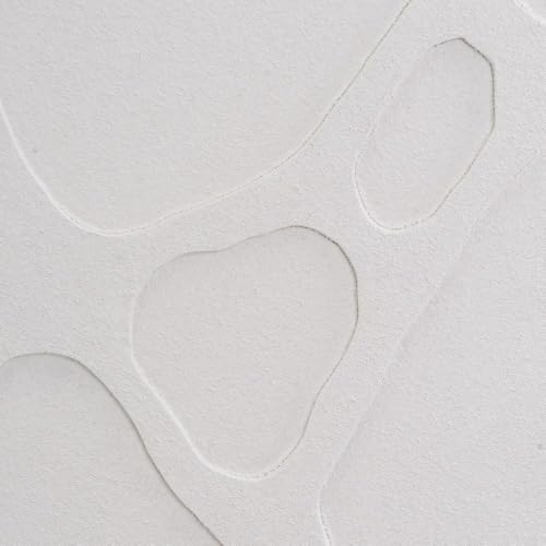 CASASELECCION Set de 2 cuadros decorativos de lienzo con marco. Con dibujo abstracto en color beige. Medidas: 50x70 cm. - imagen 6