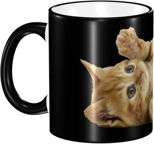 �L �L�� �˂� �G�� ���g���L �A�j�� �}�O�J�b�v �ϔM �ϗ� �d�q�����W�Ή� ��e�� 330ml �R�[�q�[�J�b�v ���� �Z���~�b�N �l�C ���H�J�b�v ������� �a���� �v���[���g Black frb369jfe