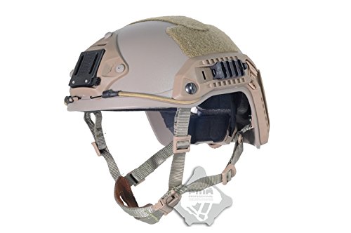 FMA Maritime Tactical Protettivo ABS Plastica Casco DE Tan Per Airsoft Paintball (M/L (53-57cm))