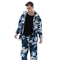 Regenpak Heren Waterdicht Womens Mens Lichtgewicht Waterdichte Jas en Broekkleding, Winddichte regenjas met capuchon, regenkleding voor hardlopen Buitenshuis lopen (Kleur : Green, Size : XL