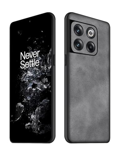 Coque Oneplus 10T anti-choc et anti-glisse étui daim gris