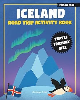 Paperback Iceland: Road Trip Activity Book: For Kids and Young Adults Book