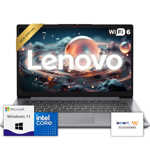 Lenovo IdeaPad Laptop with Microsoft Office, Intel High Performance CPU,