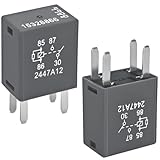 15328866 Automotive Relay (Pack of 2), 12VDC 20A 4 Terminal Multi-Use Relay 8385, 4-Pin High Power - Compatible with GM GMC Chevy Buick Vehicle