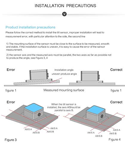 【Sinvt-232 Voltage-Output-Type Tilt Switch】High-Stability Dual-Axis Analog (0-5V Output, -90 Degrees) Security Inclinometer, Anti-Vibration Tilt Angle Sensor (Ip67) For Constructions Monitoring #TOP2