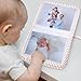 Baby's My First Family Album Soft Photo Cloth Book Rabbit My First Book of Photos Baby Memory Album Gift Holds 4x6 Pictures for Babies Newborn Toddler & Kids Girls Baby Shower