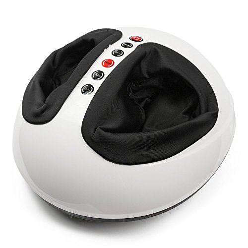 Inerzen Multifunction Shiatsu Kneading Foot Massager with Multiple Modes, Air Pressure, Heat, Intensity Level, Ozone for Full Feet Relaxer