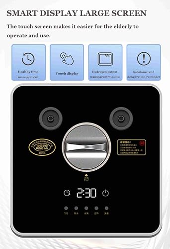 ASHLGQB Hydrogen Inhalation Machine 2024, 150H+75O (225) ml/min Dual-Output H2 Inhaler, 99.99% High Purity H2 Hydrogen Inhaler, SPE/PEM Water Electrolysis Ionizer, Double Suction - Image 5