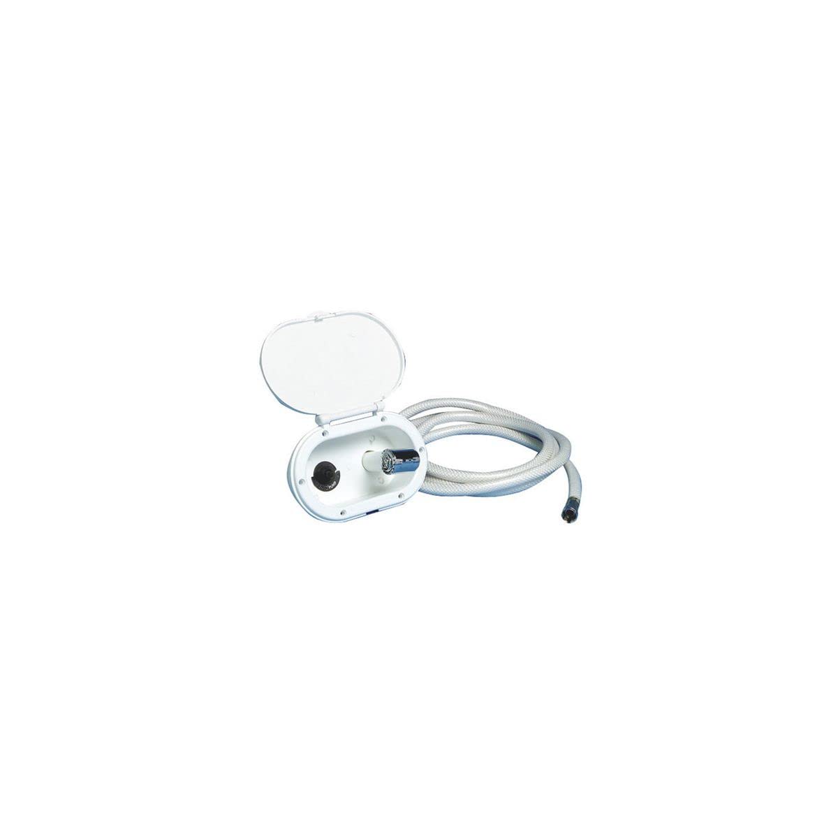 Coffret douche Osculati interrupteur On-Off et flexible PVC 2,50m pour douchette bateau