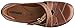 Clarks womens Ashland Spin Q Mary Jane Flat, Dark Tan Leather, 9.5 US