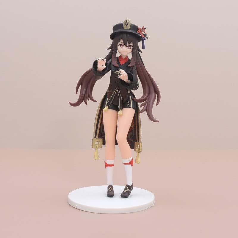 Miniatura 4 de LimuToy Genshin - Figura de impacto de Hu Tao escultura de personajes para decoración del hogar regalo para amigos