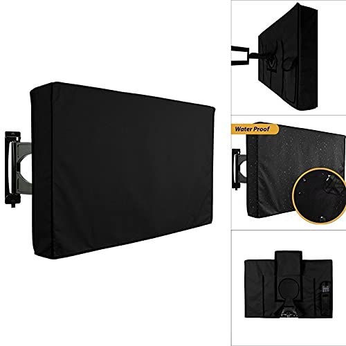 Custodia Copri TV,Copri TV da Esterno Coperchio del coperchio della TV e della copertura della protezione della parete della parete del coperchio della copertura protettiva resistente(For 40 42 Inches