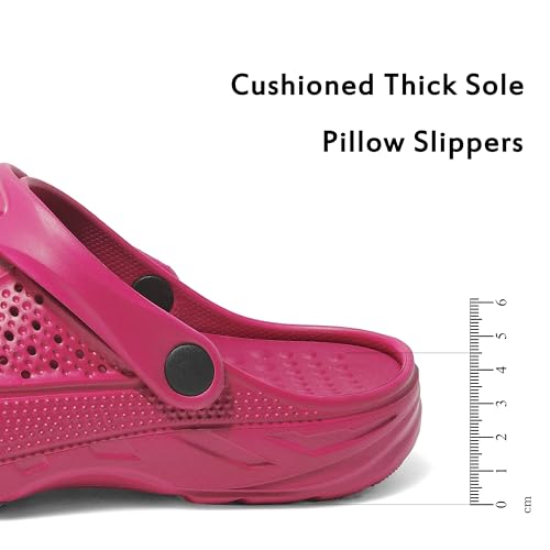 Image of INMINPIN Mens Womens Garden Clogs Shoes Beach Slippers Pool Water Sandals with Comfortable Arch Support Insole