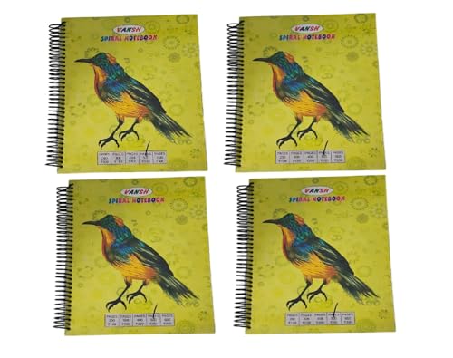 Carnet de notes à spirales A4 Eclet de 500 pages lignées à couverture plastique