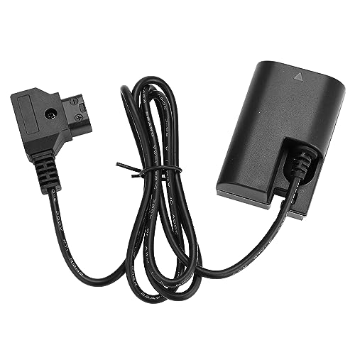 DRE6 mâle vers LPE6N Câble adaptateur de batterie pour appareils photo léger et avec protection contre les surtensions, convient pour 5D2 6D 7D Excellent accessoire pour les photographes reflex