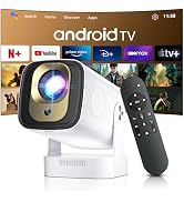 [ Auto Focus / Keystone ] Smart Projector with Wifi and Bluetooth 5.4, SALANGE 1080P Native Proje...