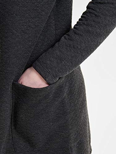 ONLY Onljoyce Noos SWT - Chaqueta de Punto para Mujer, Gris (Dark Grey Melange), S