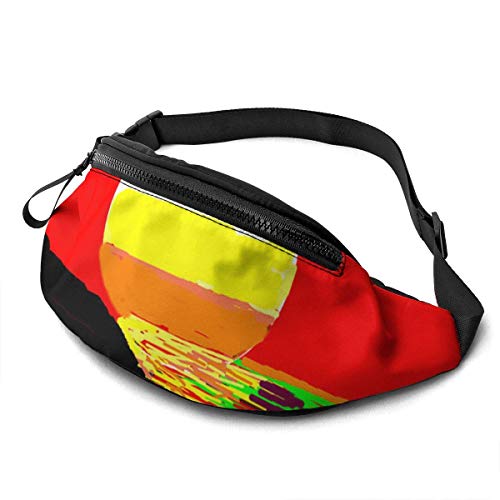 XCNGG Bolso de Cintura Corriente Bolso de Cintura de Ocio Bolso de Cintura Bolso de Cintura de Moda Early Morning Sunrise Fanny Packs for Women and Men Waist Bag Adjustable Belt for Outdoors Workout,