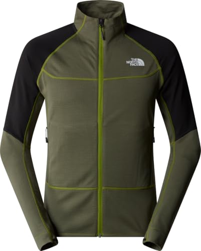 The North Face NF0A825F7IQ1 Men’s Bolt Polartec Jacket Giacca Uomo OAK GREEN/TNF BLACK Taglia XXL