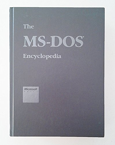  MS-DOS Encyclopedia: Versions 1.0 Through 3.2
