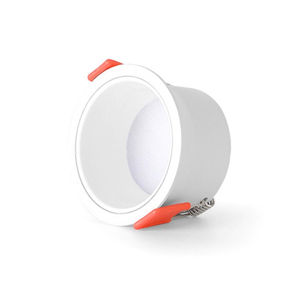 ASerZenith 3.2 Inch Led Can Lights Retrofit Recessed Lighting 3000K/4000K/6000K Dimmable Baffle Trim,7W Led Recessed Downlight, Retrofit Installation,White