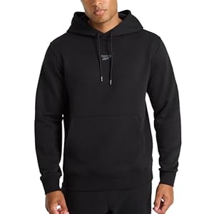 Reebok mens Finisher Hoodie, Standard Fit, Midweight Cotton-poly Fleece Fabric