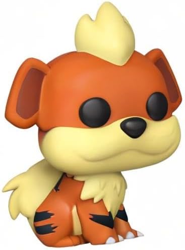 Funko Pop! Games: Pokemon - Growlithe, Multicolor