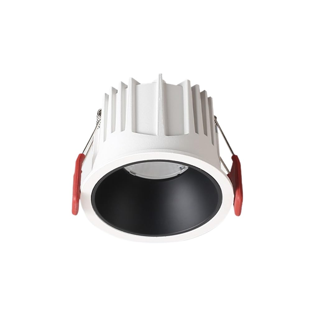 TCHAUSGZUS Anti-Glare Recessed LED Spotlights - High CRI COB Reading Lights for Living Room and Home Decoration, 5W/7W/10W, 4000K Neutral Light(White,5w)