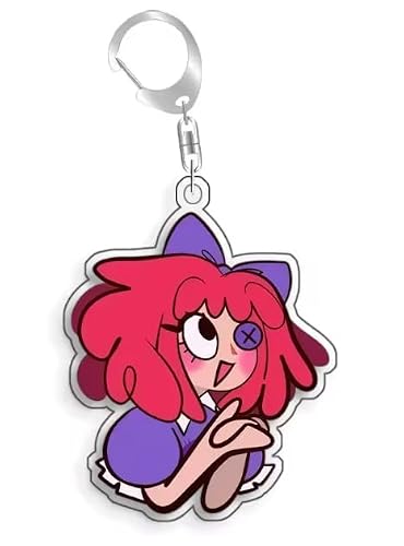 TADC Acrylic Keychain Collection – Pomni, Ragatha, Jax, Kinger, Bubble, Caine & Zooble
