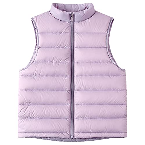 AIEOE Little Girls Boys Down Vest Puffer Sleeveless Outfit Coat