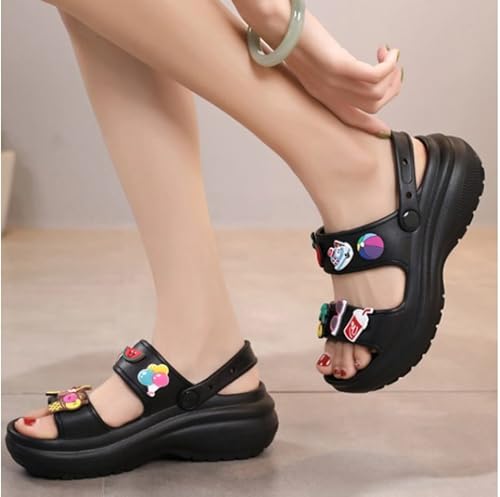 Image of CASSIEY Women Fashionable Comfortable Lightweight Slingback Clogs Sandals, Outdoor EVA Clogs