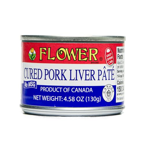 Flower Brand Cured Pork Liver Pâté 4.58 oz(Pack of 6)