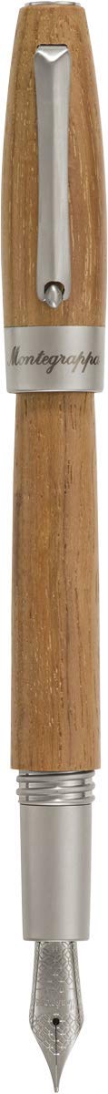 Montegrappa Heartwood Light Teak Füllfederhalter, Teakbaumholz, ISFOW-IC