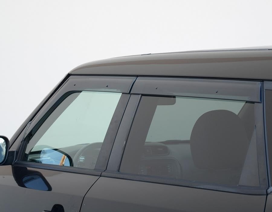WellVisors Window Visors Wind Deflectors Compatible with Kia Soul 2014-2019 Premium Series Rain Guards 3-847KA020