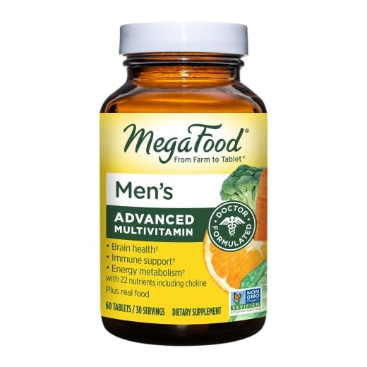 MegaFood Men's Advanced Multivitamin - 60 Tabs