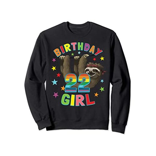 Chica 22 cumpleaños 22 años Regalo de fiesta Mujeres Pereza Sudadera