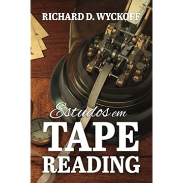 Capa do livro Estudos em Tape Reading. Versão em Português do Clássico "Studies in Tape Reading"