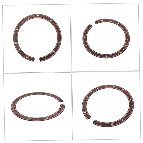 SUPVOX Folk Guitar Oral Flower Sound Hole Sticker Guitar Rosette Decal 110mm Width