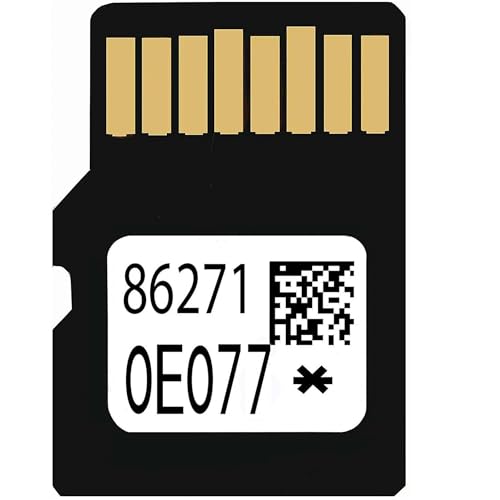 2025 Maps Updated 86271 0E077 Navigation GPS SD Card Compatible with Toyota Prius 4 Runner Sync USA/Canada Maps