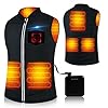 Warmmelt Heated Vest Men Women - Heated Jacket, 10000mAh Heated Gilet for Winter Outdoor
