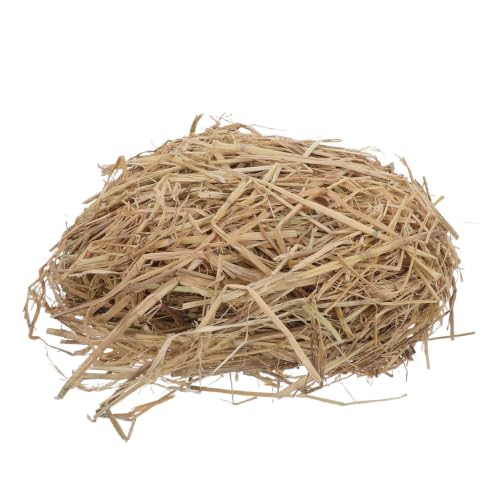 GATHINESS Litière Naturelle en Paille de Blé pour Poules et Petits Animaux, 1kg, Facile à Étaler, Maintien Propre et Hygiénique pour Abri et Poulailler
