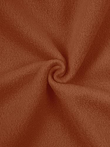 Laslulu Womens Fuzzy Cropped Hoodies Sport Athletic Zip Up Hoodie Stand Collar Sweater Fleece Lined Sweatshirt Long Sleeve Pullover Tops Pockets(Caramel Medium) #TOP4